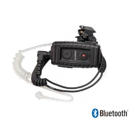 Bluetooth Earpiece, Covert, Mic/PTT, XL-AE1S for Harris XL-200P