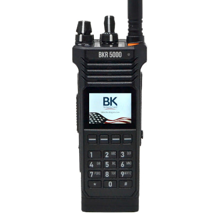 BKR5000 Single-Band Bluetooth Portable Two-Way Radio