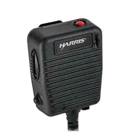 Harris Speaker Mic, DP-AE9D, Volume and Emergency Button for XG-25P Radios