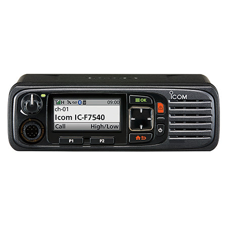 700/800MHz P25 conventional mobile with 1024 channels, a color display, and GPS & Bluetooth built-in.