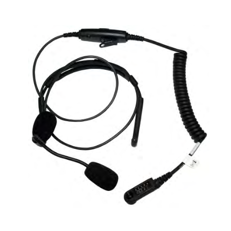 BTH Headset, Boom Mic, In-Line PTT, XL-AE2G for Harris XL-200P