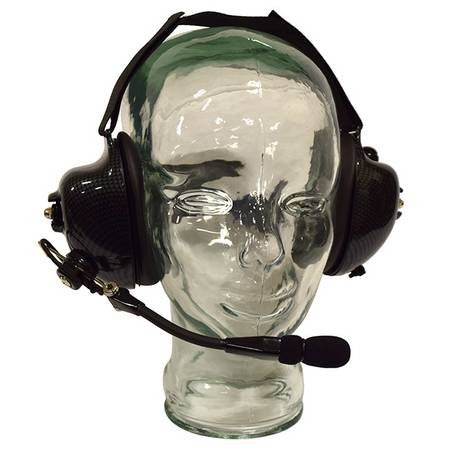 Behind the Head Headset, Dual Muff for DPH, GPH front view