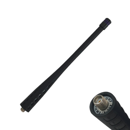 7 inch Antenna - UHF 450-470 MHz, SMA Female for Alpha 1 with connector