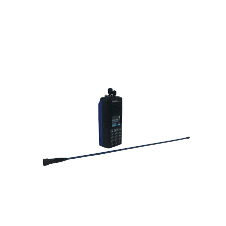 BigBoost 18 Inch Whip Antenna, VHF 148-174 MHz, for KNG in front of kng radio