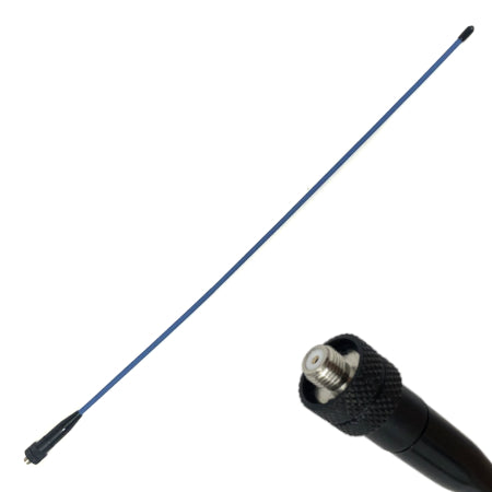 (1) Big Boost - ANSFMWPBB18V - 18 Inch whip Big Boost antenna has 2.1dB gain for perfect balance of range and price.