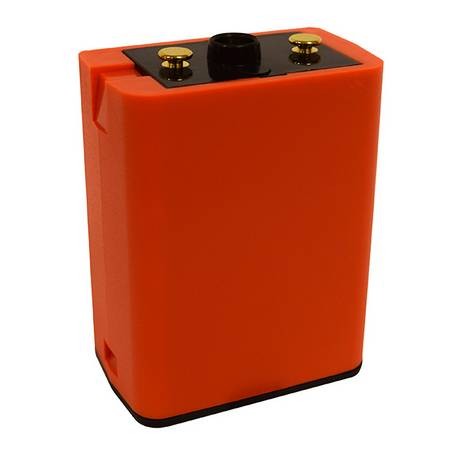 Orange AA Battery Clamshell for DPH, GPH