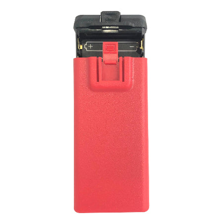 AA Battery Clamshell for KNG, BadAss Red open