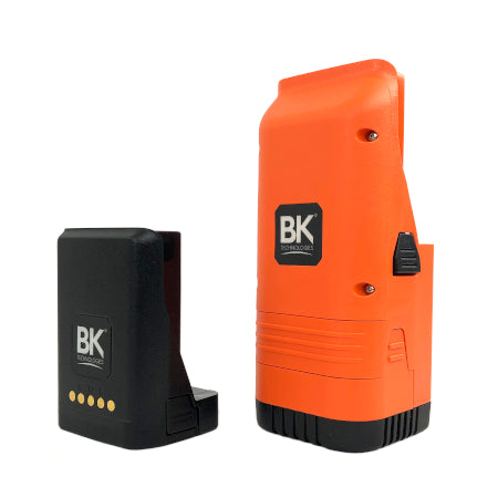 Orange AA Battery Clamshell, BKR0120 for BKR5000 Portable Radios comparison to bkr0101