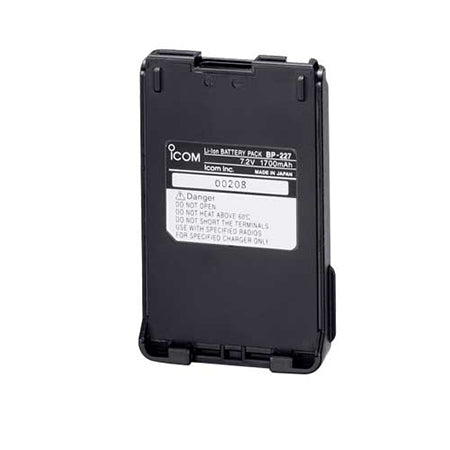 Replacement Rechargeable Nonincendive BP227UL Battery for iCOM IC-F5/F6 Radios