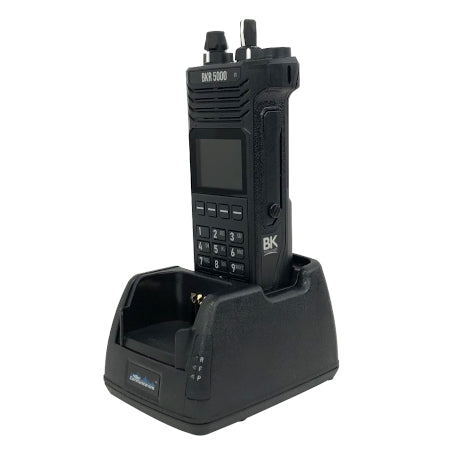 Dual Cup Desktop Charger for BKR5000 Radios with one radio