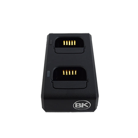 BKR0303-2 dual bay charger for BKR9000 and BKR5000 chargers front view