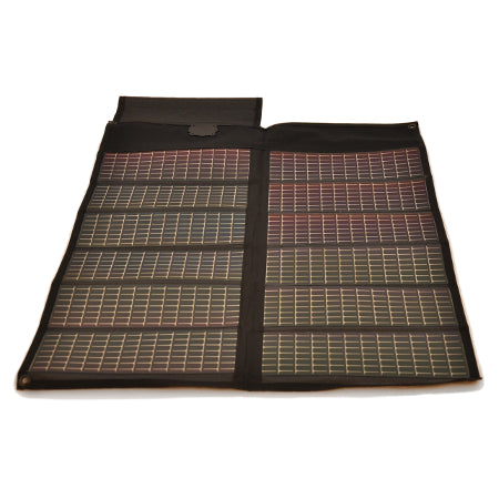 Foldable 10-Watt Solar Panel with Cigarette Lighter Plug
