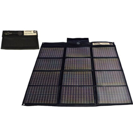 vFoldable 20-Watt Solar Panel with Cigarette Lighter Plug