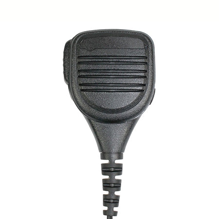 Compact Speaker Microphone, AAIC2SPMMS3 - 3.5mm Audio Jack, 2-Pin Right Angle Connector, Equivalent to Speaker Mic HM183LS for iCOM IC-3GT, IC-F11, IC-F11S, IC-F21, IC-F21BR, IC-F21GM, IC-F21S, IC-F3011, IC-F3021, IC-F31, IC-F3G, IC-F3GS, IC-F4011, IC-F4021, IC-F43GS, IC-F43GT, IC-F43TR, IC-F4G, IC-F4GS, IC-F4GT, IC-U82, IC-V8, IC-V82, IC-51A, IP-100H, IP-501H Portable Radios