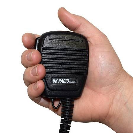 OEM BK Basic Speaker Mic, LAA0209 for DPH, GPH in hand
