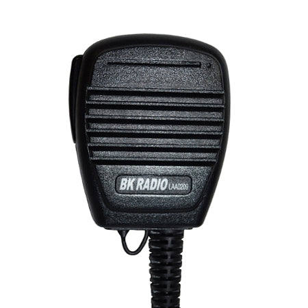 OEM BK Basic Speaker Mic, LAA0209 for DPH, GPH front view