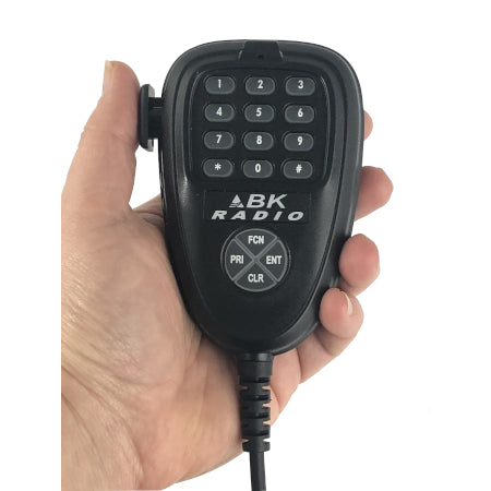 DTMF Programming Microphone, LAA0290 for DMH, GMH in a hand