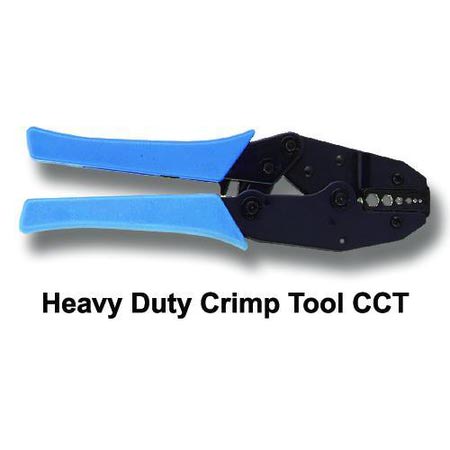 Crimp Tool, CCT - 4-cavity, for use with RG58, low loss RG58 and RG400 coax connectors,