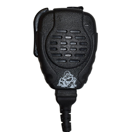 Ruggedized Miner Mic, AAIC2SPMMR3 - IP56 (Driven Rain), 2-Pin Right Angle Connector, Equivalent to Speaker Mic HM183LS for iCOM IC-3GT, IC-F11, IC-F11S, IC-F21, IC-F21BR, IC-F21GM, IC-F21S, IC-F3011, IC-F3021, IC-F31, IC-F3G, IC-F3GS, IC-F4011, IC-F4021, IC-F43GS, IC-F43GT, IC-F43TR, IC-F4G, IC-F4GS, IC-F4GT, IC-U82, IC-V8, IC-V82, IC-51A, IP-100H, IP-501H Portable Radios
