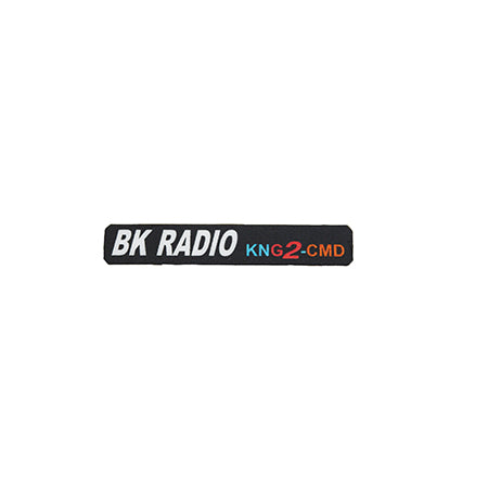 KNG2 CMD Name Inlay Sticker, 2509-31106-305 - for RELM BK Radio KNG2-P150CMD