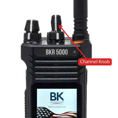 Replacement Channel Knob, BKR0033 for BKR5000 Radios