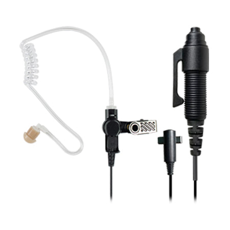3-Wire Surveillance Mic, AAMO3SRMMSW - with Acoustic Tube Ear Piece, separate PTT and Mic Unit for Motorola GP900, GP9000, HT1000, MT1500, MT2000, MTS2000, MTX8000, MTX838, MTX900, MTX9000, MTX960, MTXLS, PRI500, X1500, XTS1500, XTS2000, XTS2500, XTS3000, XTS3500, XTS5000, GP1200 Portable Radios