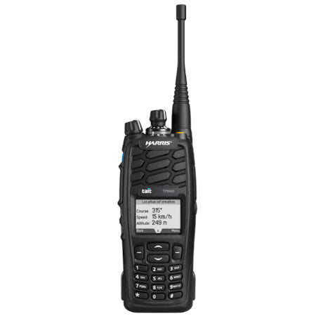 TP9600, 136-174 MHZ, System, Black, P25 - Tait Portable Radio Includes P25 Conventional Operation, 2000 Channels, GPS Display, MDC 1200 Signaling, Bluetooth, OTAP& OTAR(With EnableFleet), Phase 1 & 2 Trunking Capable