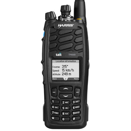 TP9600, VHF 136-174 MHZ, Full Keypad, Black, P25 Portable Radio