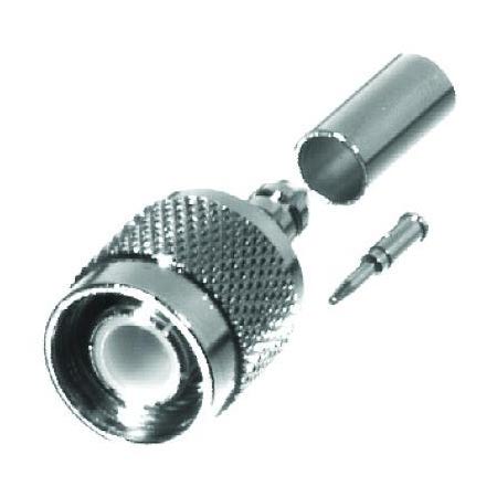 TNC Male Crimp On Connector, RFT1202-2 for RG58